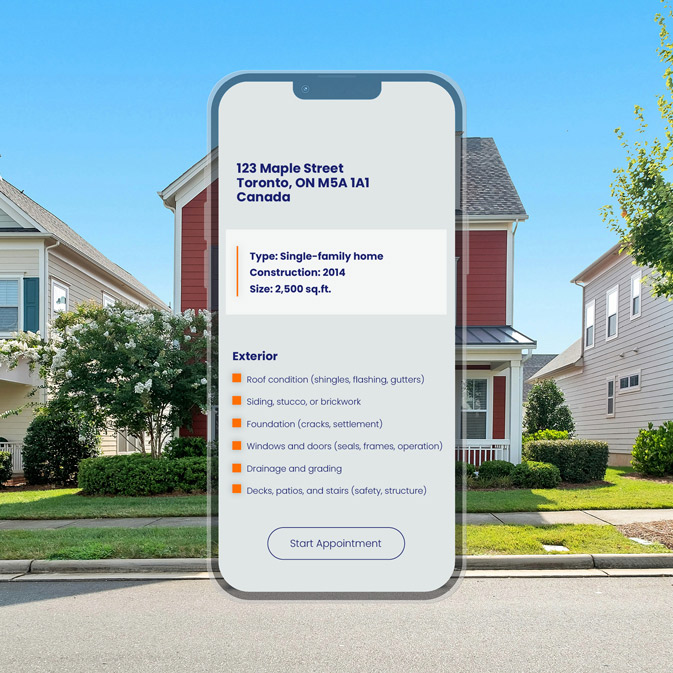 AI-driven property inspection application for faster and more accurate reporting