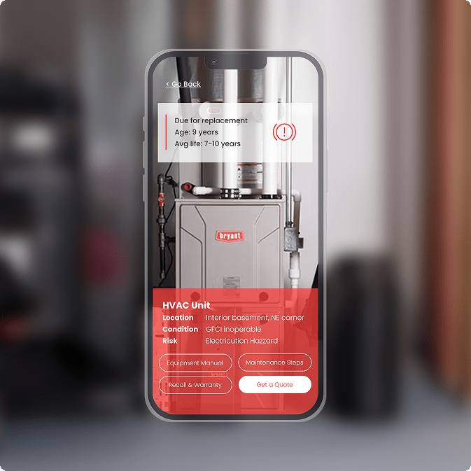 How the HomePorter interface works for property inspections